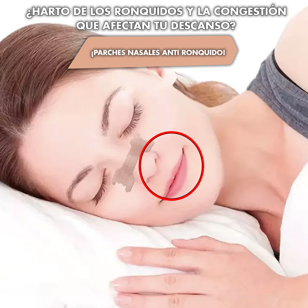 Parches Nasales Mejora del Sueño